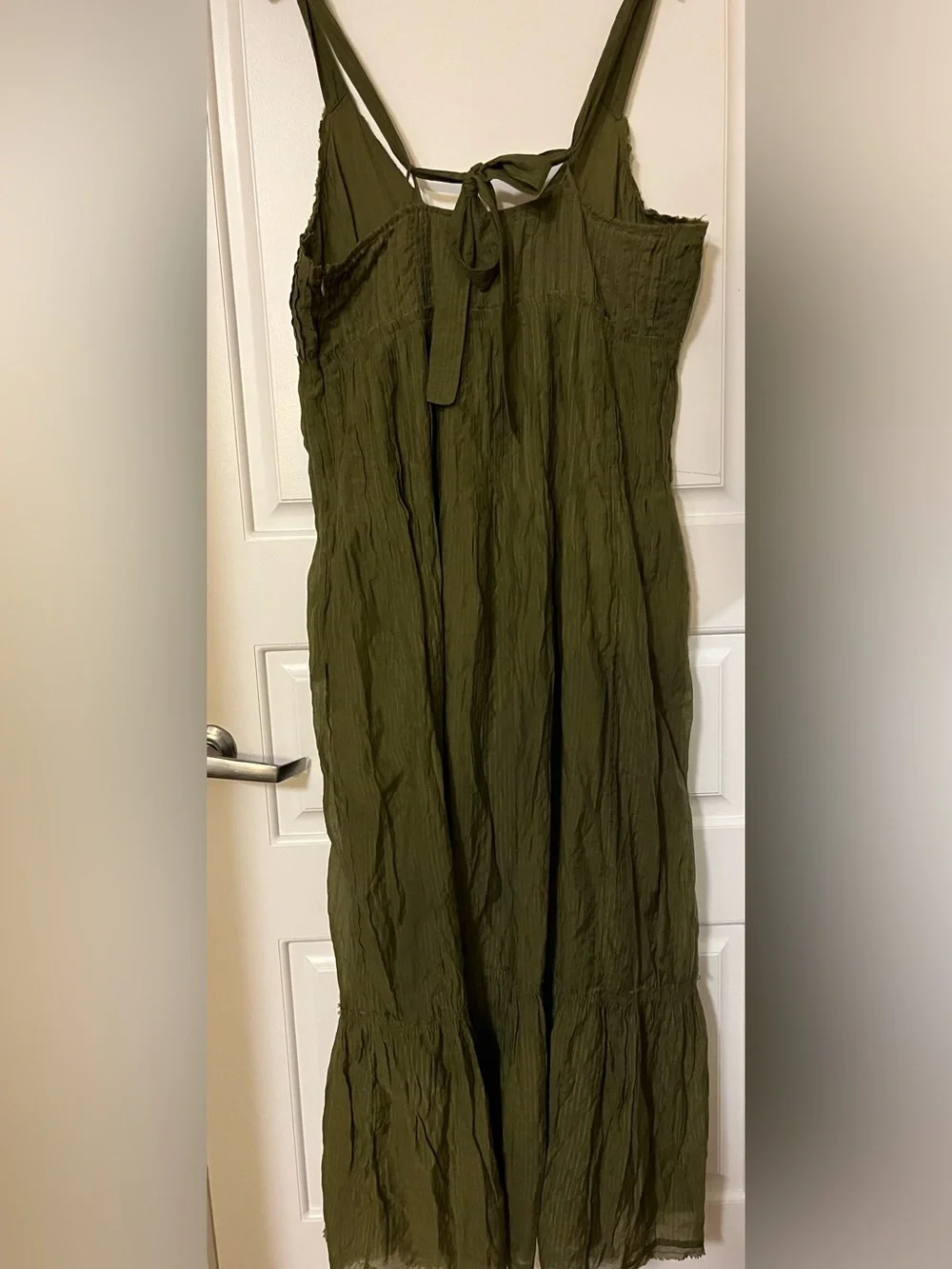 Free People Frankie Pintuck Maxi Sundress